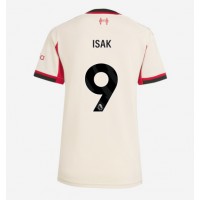 Camisa de Futebol Liverpool Alexander Isak #9 Equipamento Secundário Mulheres 2025-26 Manga Curta